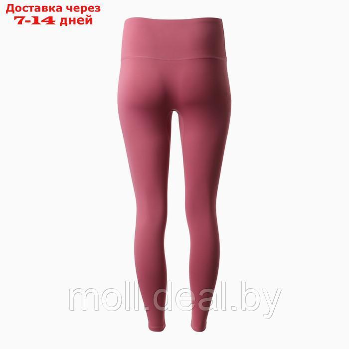 Леггинсы спортивные MINAKU: SPORTLY; цвет розовый, р-р 44 - фото 4 - id-p226890726