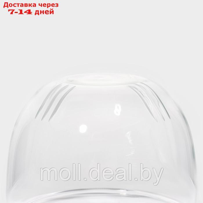Кружка стеклянная для заваривания Magistro "Сара" с крышкой, 360 мл, 12×9×10,1 см, сито - фото 7 - id-p227077055