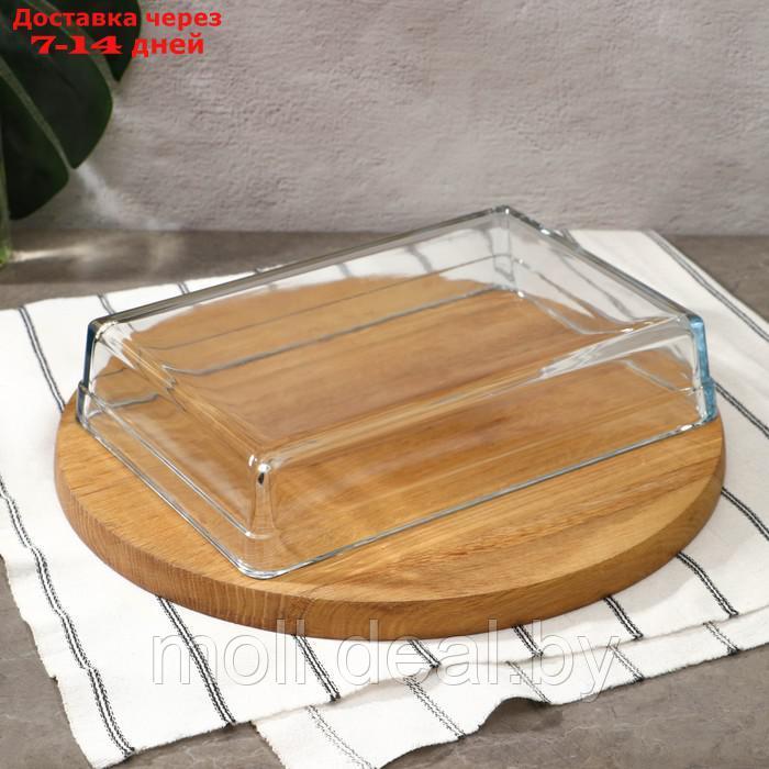 Набор посуды для СВЧ Borcam, стеклянный, 2 предмета: 2.5 л, 4.35 л, 28.7×19.7×6 см, 36.7×25.7×6 см - фото 5 - id-p227101075