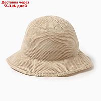 Шляпа для девочки MINAKU с бантом, цвет молочный, р-р 50-52 7
