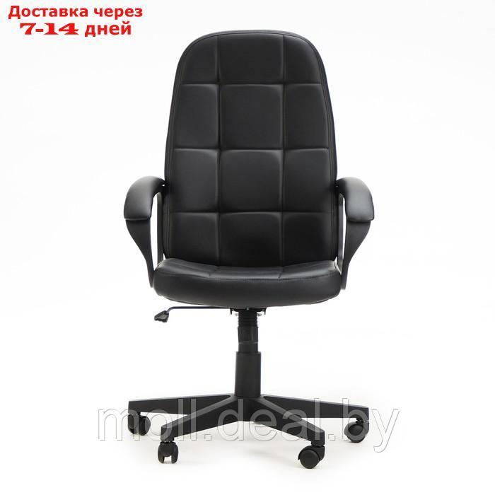 Кресло руководителя Бюрократ CH 002 черный, экокожа, пластик - фото 2 - id-p227101081