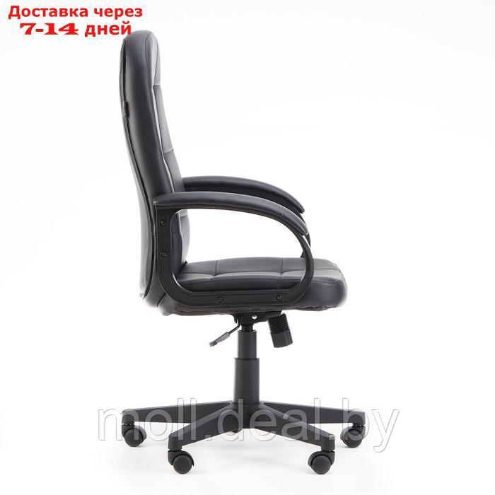 Кресло руководителя Бюрократ CH 002 черный, экокожа, пластик - фото 3 - id-p227101081