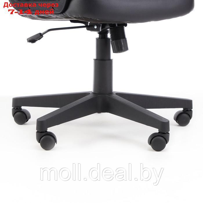 Кресло руководителя Бюрократ CH 002 черный, экокожа, пластик - фото 6 - id-p227101081