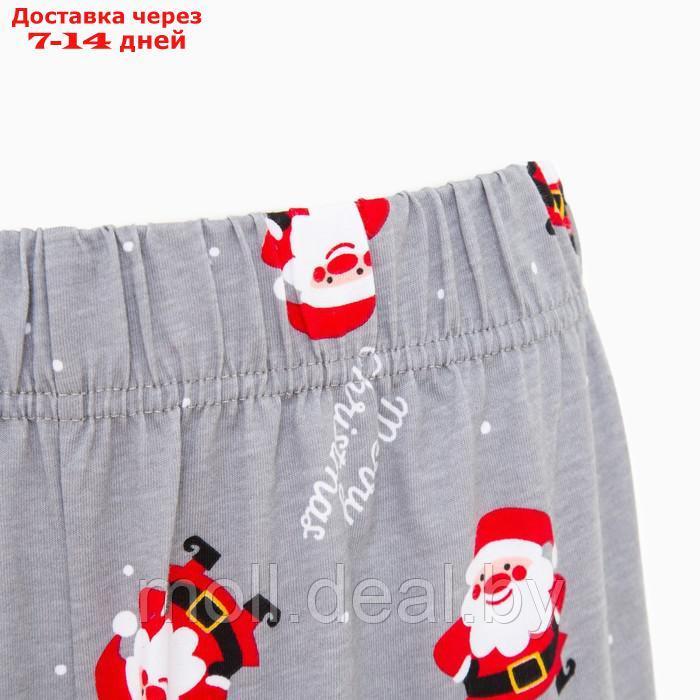 Пижама новогодняя женская (футболка и брюки) KAFTAN "Дед мороз", размер 44-46 - фото 7 - id-p227118891