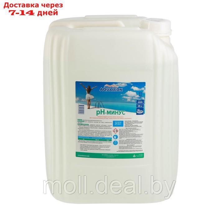 Регулятор pH-минус Aqualeon жидкое средство, 20 л (28 кг) - фото 2 - id-p227109426