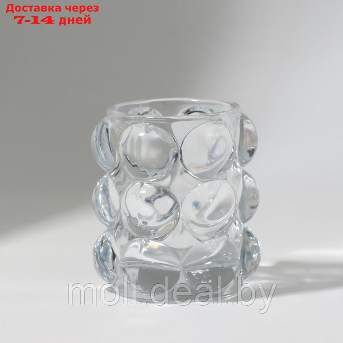 Подставка для хранения косметических принадлежностей "Bubble", 10 х 8 см, цвет прозрачный - фото 3 - id-p227101153