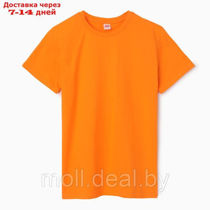 Футболка женская, цвет оранжевый, размер 52 - фото 1 - id-p226885900