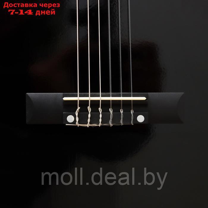 Классическая гитара Music Life QD-H34Y, черный - фото 4 - id-p226888793