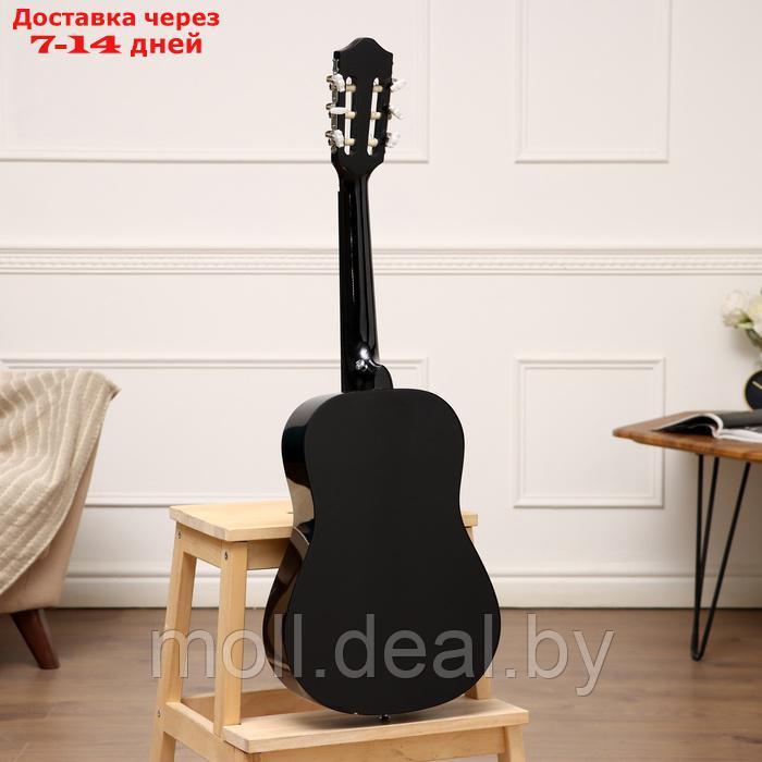 Классическая гитара Music Life QD-H34Y, черный - фото 5 - id-p226888793