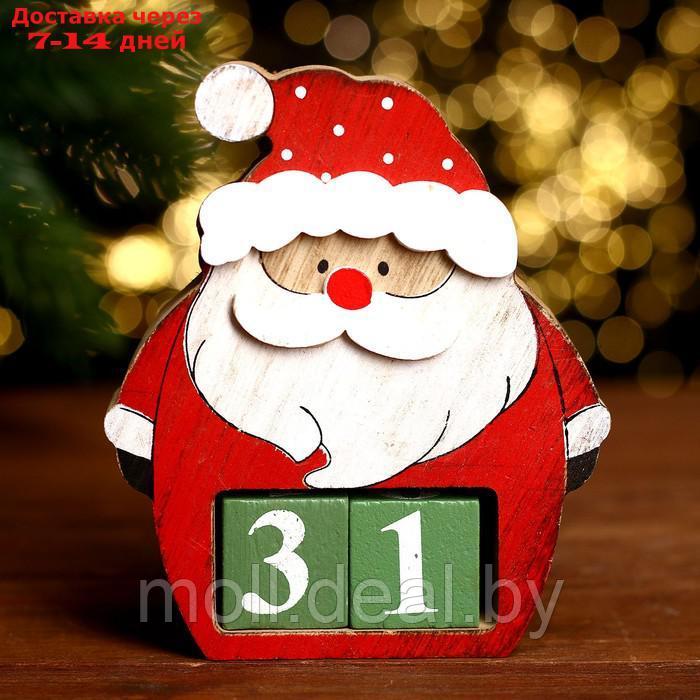 Вечный календарь "Дед Мороз" 12,5х3,5х13 см - фото 1 - id-p227118910