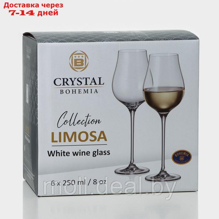 Набор стеклянных бокалов для белого вина LIMOSA, 250 мл, 6 шт - фото 8 - id-p227087040