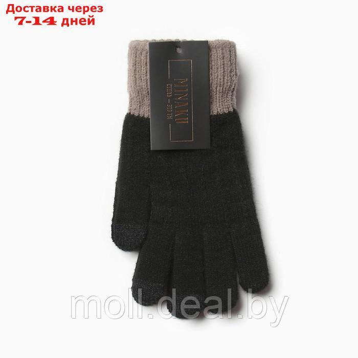 Перчатки женские MINAKU 22 см черный - фото 4 - id-p227101178