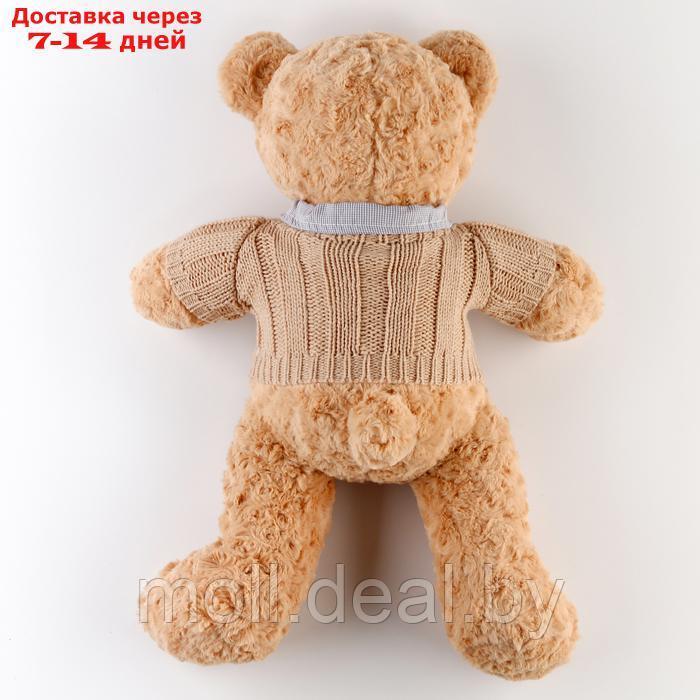 Мягкая игрушка "Медведь" в кофте, 50 см, цвет бежевый - фото 5 - id-p227084061
