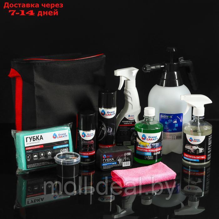 Подарочный набор в сумке автомобилиста, 10 предметов - фото 1 - id-p227088012