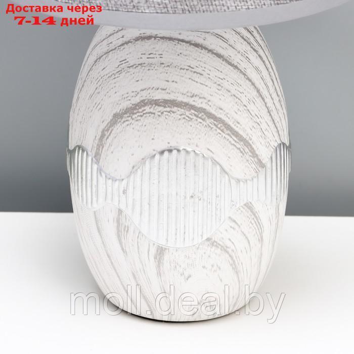 Настольная лампа "Кассиопея" Е14 40Вт серый 20х20х33 см - фото 4 - id-p227087056