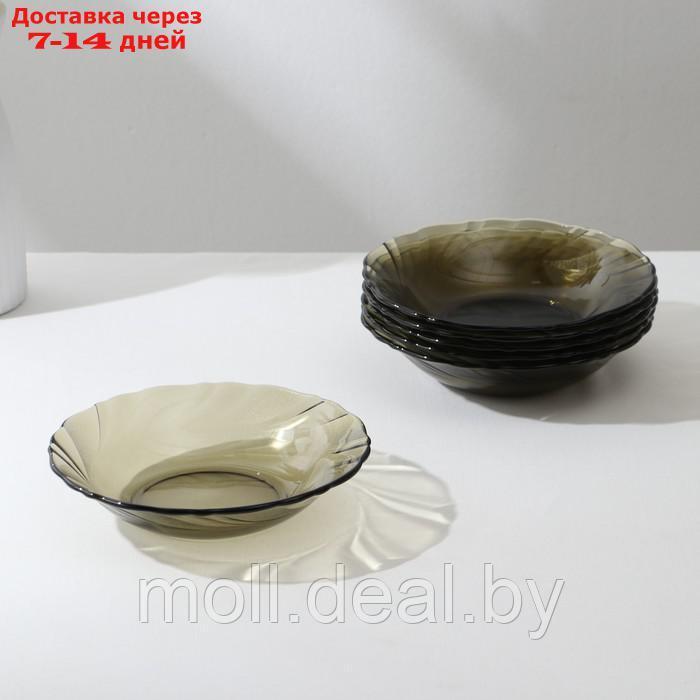 Набор столовый Alta Marea, 24+1 предмета, стеклянный, дымка - фото 3 - id-p227105342
