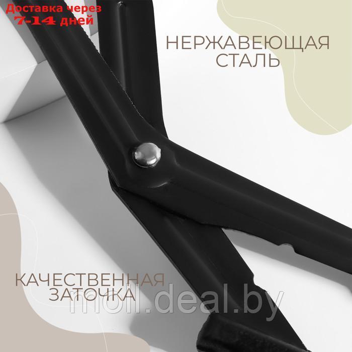 Ножницы тактические, оксидированные, 18,5 см - фото 2 - id-p227093084