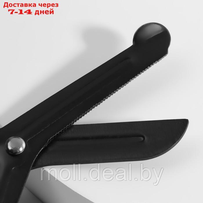 Ножницы тактические, оксидированные, 18,5 см - фото 4 - id-p227093084
