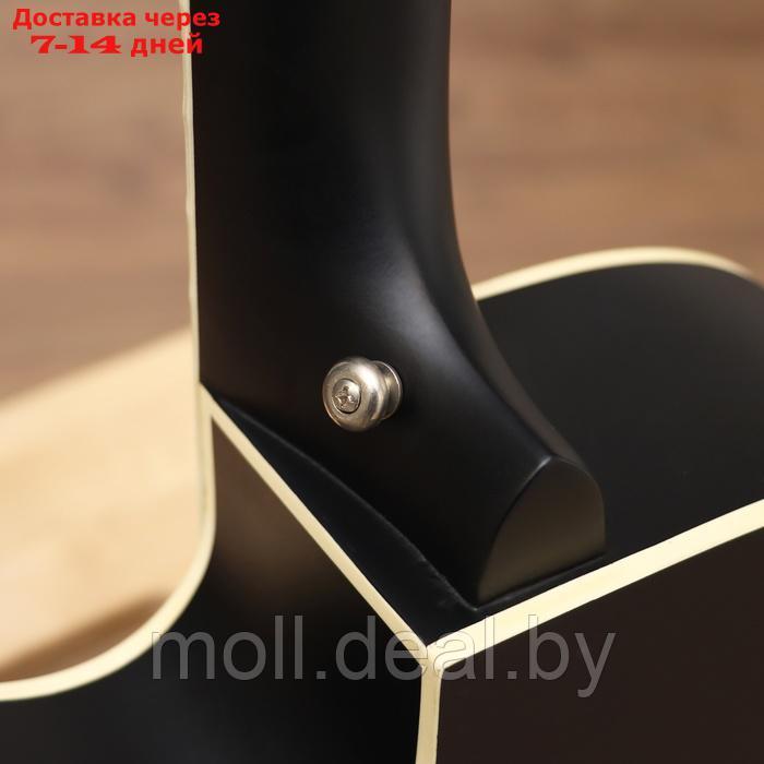 Акустическая гитара Music Life YD-D38Q, черная - фото 6 - id-p226888824