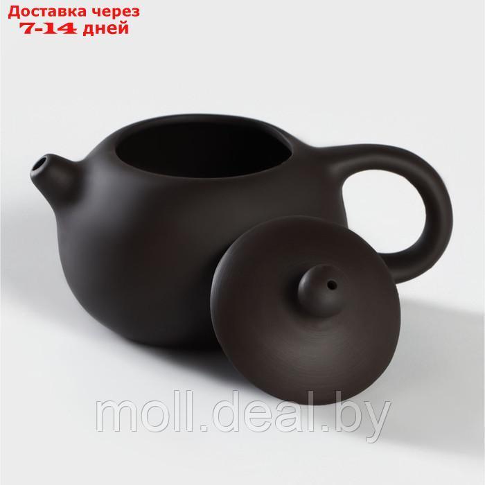 Набор для чайной церемонии 12 пр "Глина" Чайник 1 шт, 8 пиал, ступка 1 шт, молочник 1 шт - фото 7 - id-p227088018