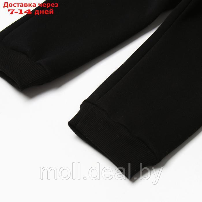 Комплект для мальчика (джемпер, брюки), НАЧЁС, цвет черный/серый меланж, рост 98 - фото 6 - id-p227096284