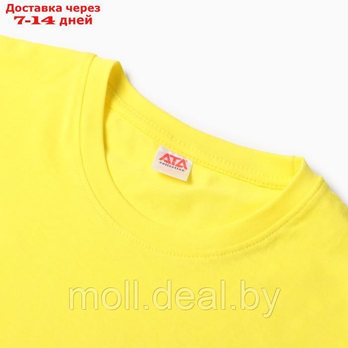 Футболка женская, цвет жёлтый, размер 48 - фото 3 - id-p226885939