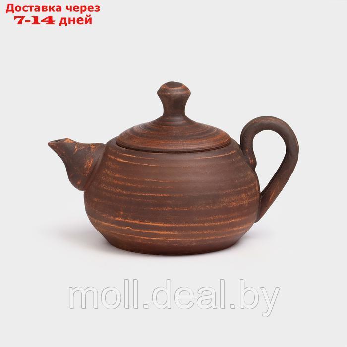 Чайник для заварки "Алтайский", красная глина, 0.8 л, микс - фото 2 - id-p227076129
