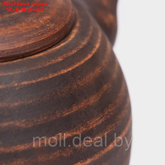 Чайник для заварки "Алтайский", красная глина, 0.8 л, микс - фото 5 - id-p227076129