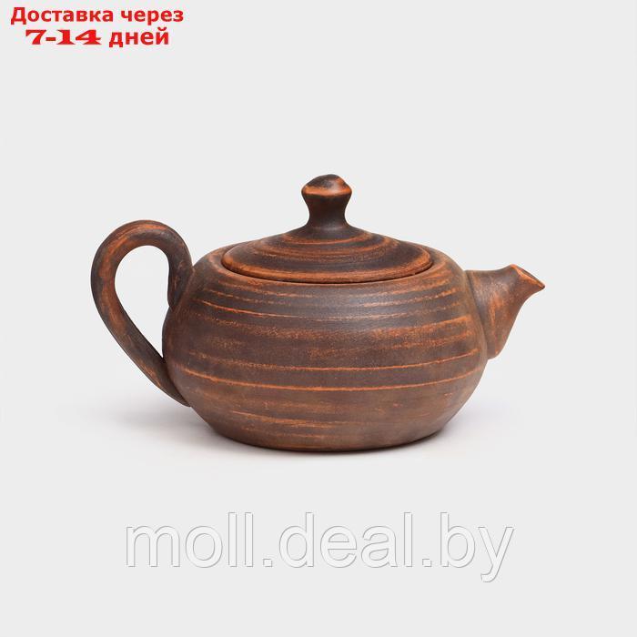 Чайник для заварки "Алтайский", красная глина, 0.8 л, микс - фото 7 - id-p227076129