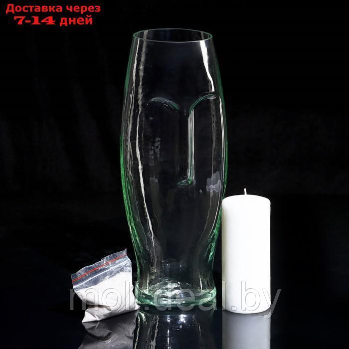 Ваза декоративная "Моаи-1" 12х29,5 см, со свечой, - фото 3 - id-p227107226