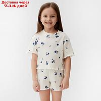 Пижама детская (футболка и шорты) KAFTAN Little berry р.38 (146-152)