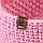 Корзинка "Малышка", 20 х 9 см, розовый, хлопок, фото 4