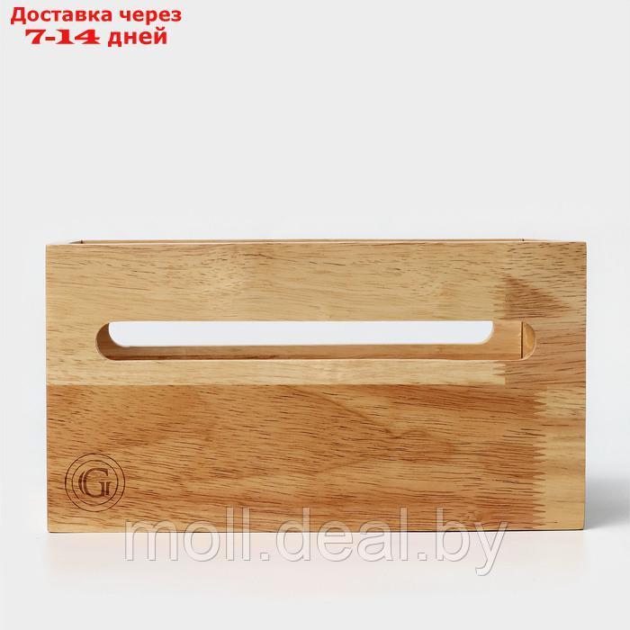 Органайзер кухонный, подставка под специи 17,8×27,3×14,6 см, гевея - фото 4 - id-p227076137