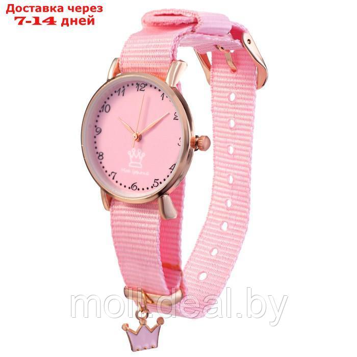 Часы наручные женские "Корона", розовые - фото 3 - id-p227098702