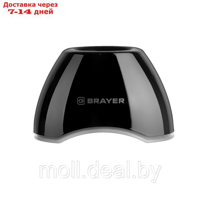 Машинка для стрижки BRAYER 3402BR, LED-дисплей, 4 насадки, титановое покрытие - фото 5 - id-p227107243