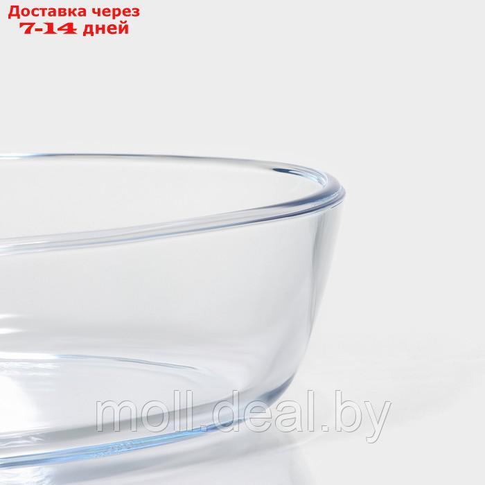 Форма для запекания из жаропрочного стекла Доляна "Лазанья", 700 мл, 20,5×13,6×4,5 см - фото 4 - id-p227077141