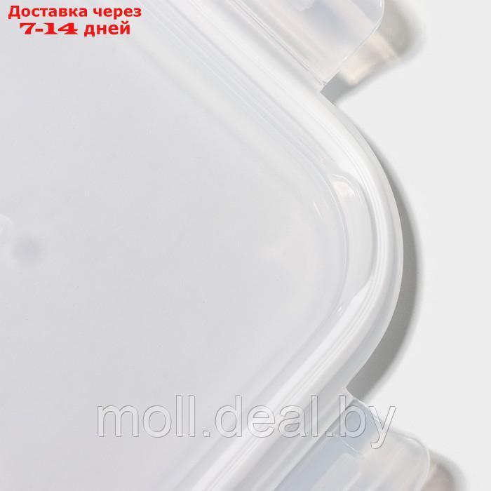 Контейнер из жаропрочного стекла Доляна "Шиаду", квадратный, 800 мл, 15×7 см - фото 7 - id-p227077142