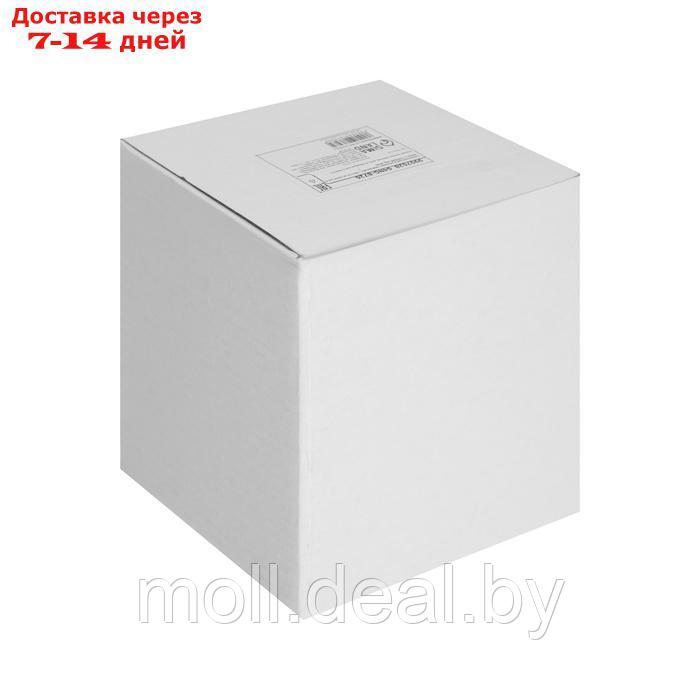 Светодиодная свеча "Куб белый", 10 × 11.5 × 10 см, воск, пластик, батарейки АААх3 (не в комплекте), свечение - фото 4 - id-p227081129