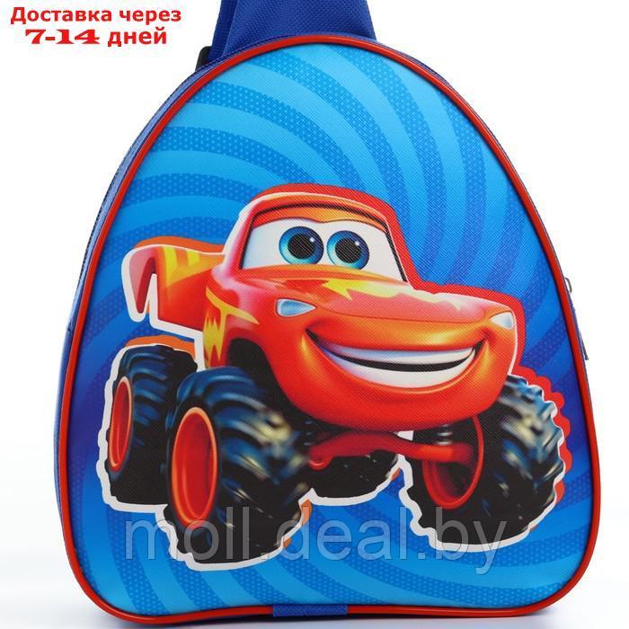 Рюкзак детский через плечо, 23х20.5 см, "Супер машинка" - фото 3 - id-p227084103