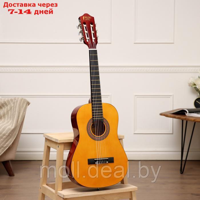 Классическая гитара Music Life QD-H34Y, бежевый - фото 1 - id-p226888852