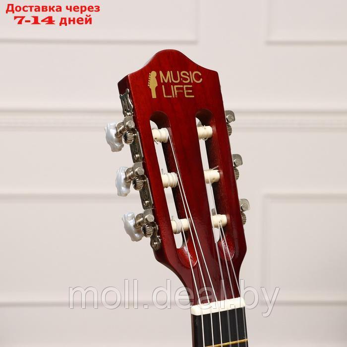 Классическая гитара Music Life QD-H34Y, бежевый - фото 2 - id-p226888852