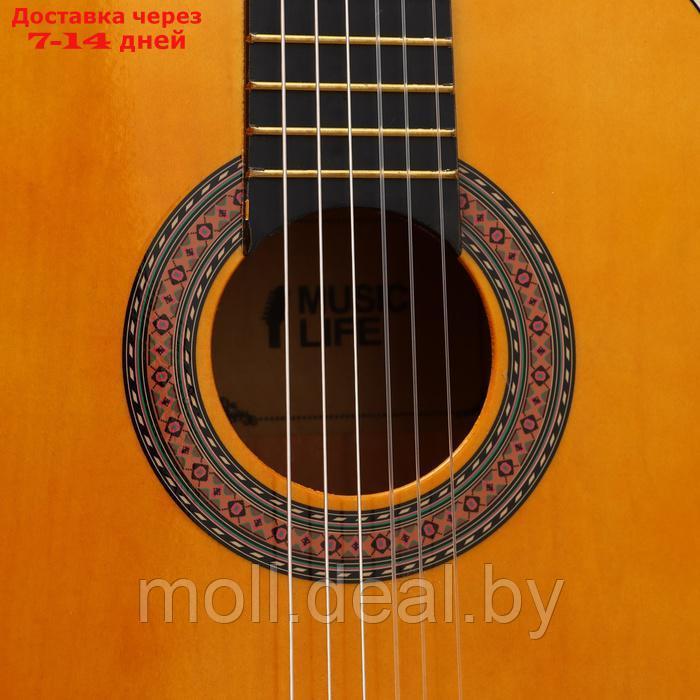 Классическая гитара Music Life QD-H34Y, бежевый - фото 3 - id-p226888852