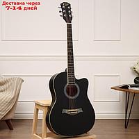 Акустическая гитара Music Life QD-H39Q-BB черная