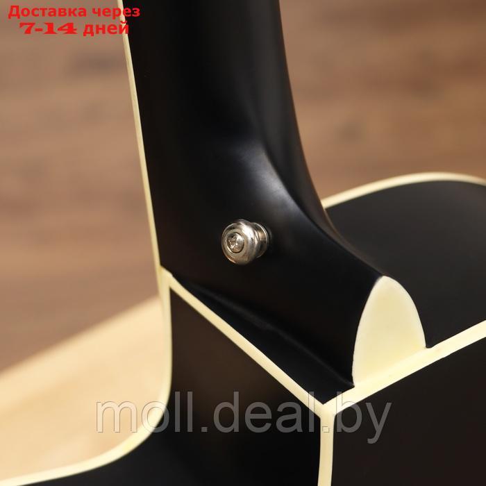 Акустическая гитара Music Life QD-H39Q-BB черная - фото 6 - id-p226888853