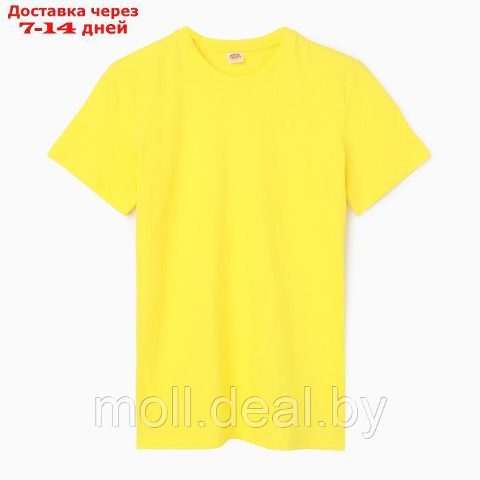Футболка женская, цвет жёлтый, размер 46 - фото 2 - id-p226885965