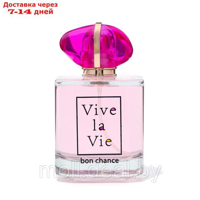 Парфюмерная вода женская Vive La Vie Bon Chance, 100 мл (по мотивам Chance eau Fraiche (Chanel) - фото 2 - id-p227079143