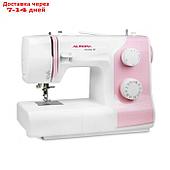 Швейная машина Aurora Sewline 40, 70 Вт, 29 операций, автомат, бело-розовая