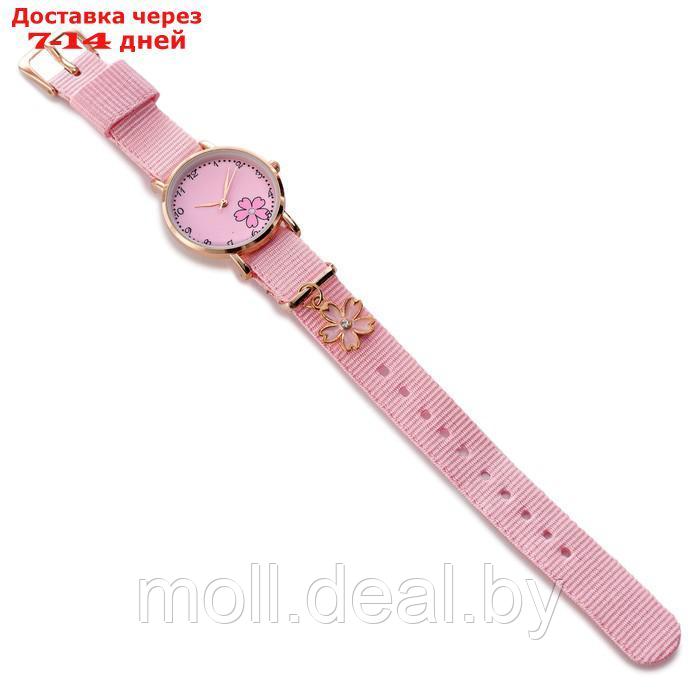 Часы наручные женские "Цветочек", розовые - фото 4 - id-p227098711
