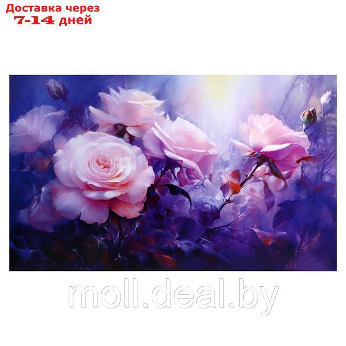 Картина на холсте "Нежные розы" 60*100 см - фото 1 - id-p227080155