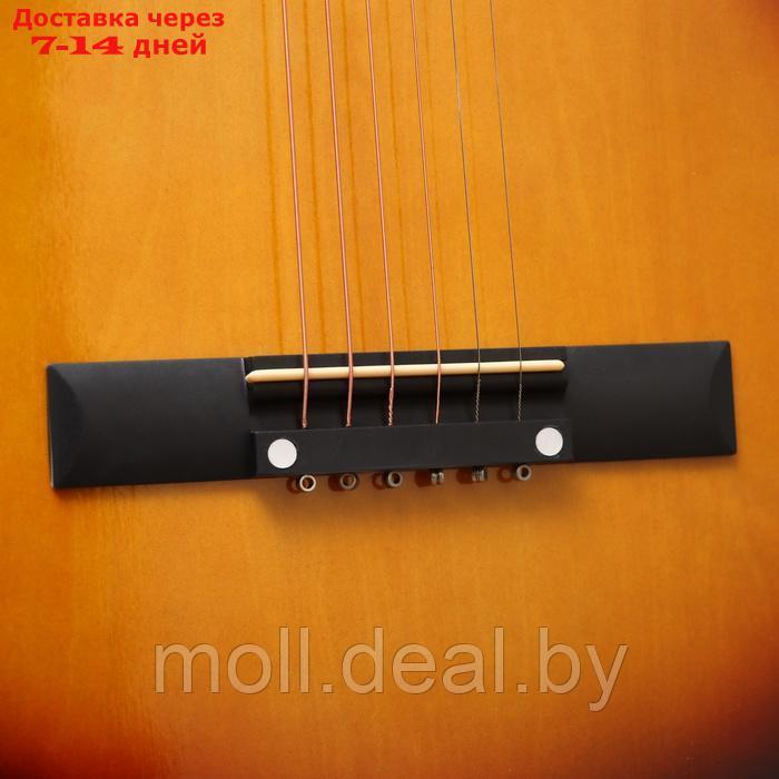 Набор гитариста Music Life ML-50A SB: гитара, чехол, струны, ремень, каподастр, медиаторы - фото 6 - id-p226888857